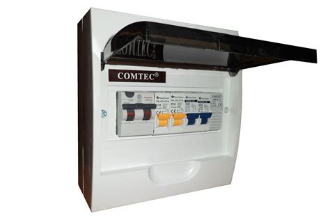 electrical panel box 4 breaker|circuit breaker boxes for residential.